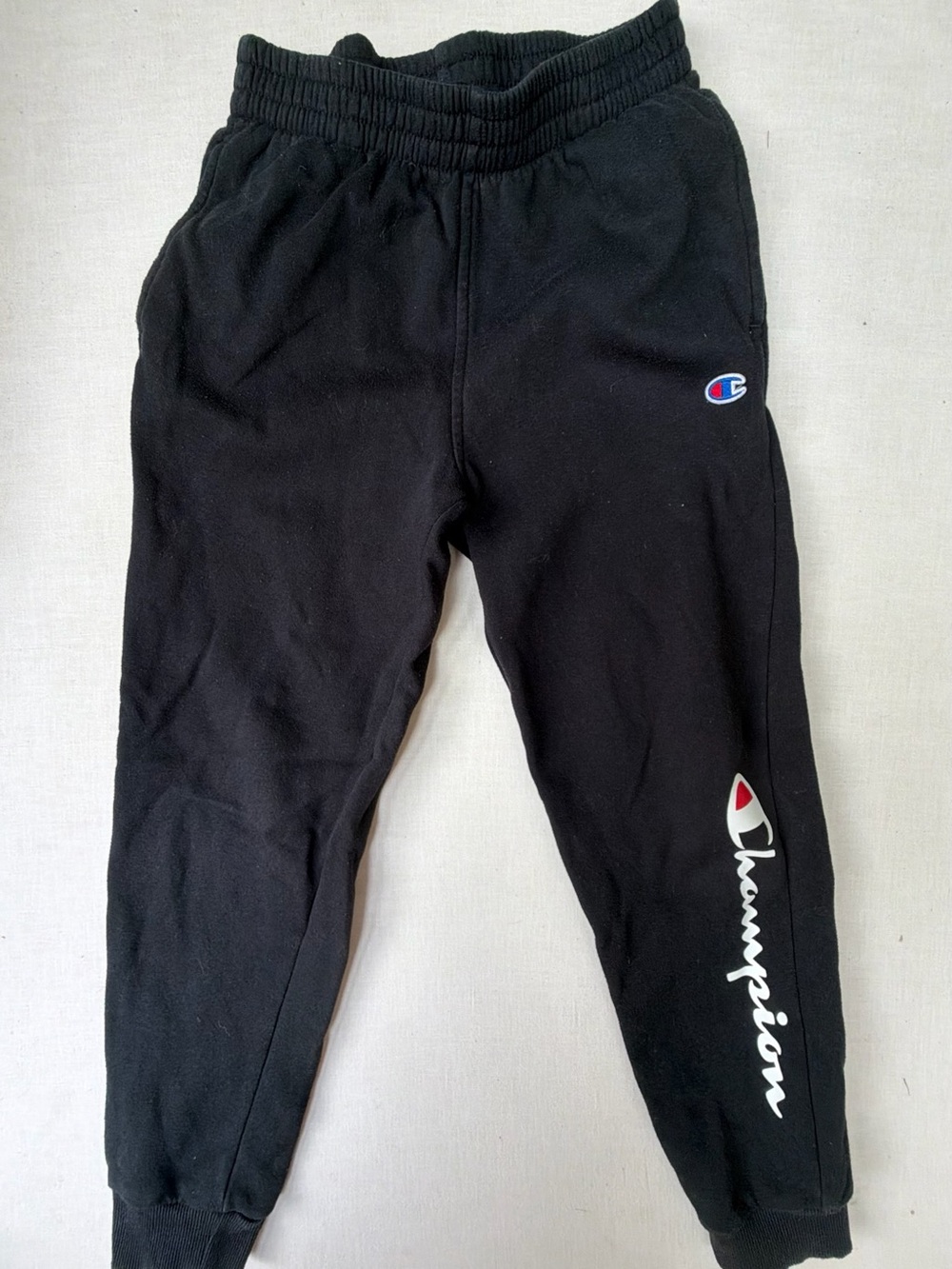 Champion Black Kids Logo Joggers